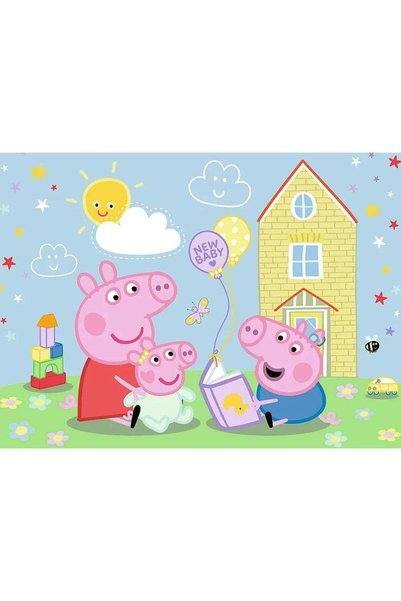 Trefl Puzzle 30 premium plus copii Peppa Pig sunt un plan plus poster