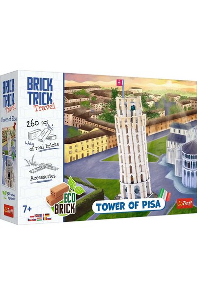 Trefl Trucul cărămizilor, turnul Pisa