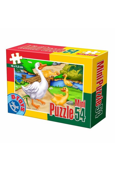 D-Toys Puzzle Gâște - Mini puzzle 54 piese