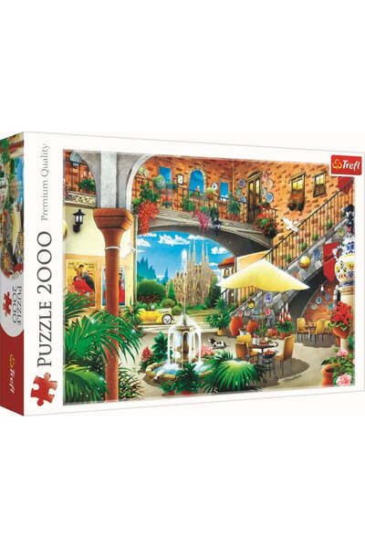 Trefl Puzzle 2000 vedere din barcelona