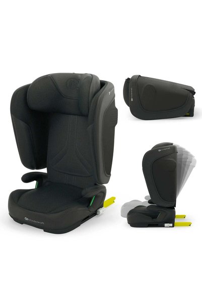 Kinderkraft Scaun auto unity2 100-150 cm, negru