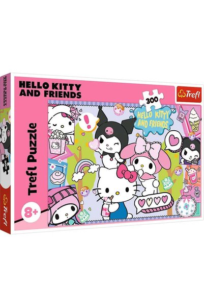 Trefl Puzzle 300 hello kitty si prietenii