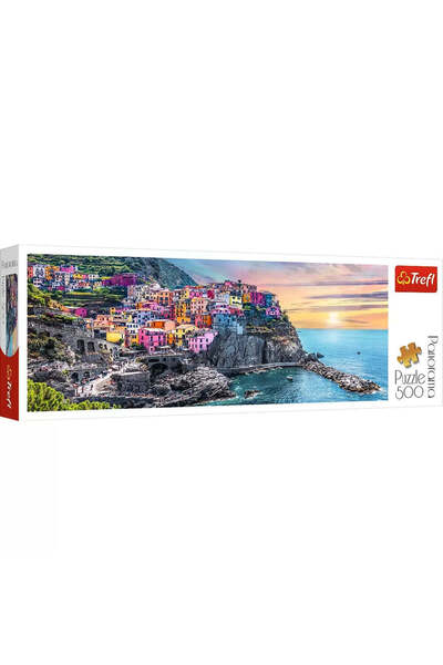 Trefl Puzzle 500 panorama orasul vernazza