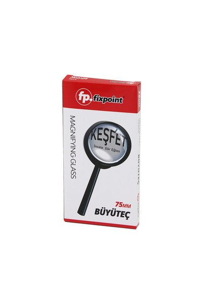FixPoint P-1742 Lupă de mână 75 mm, pachet de 10 bucăți