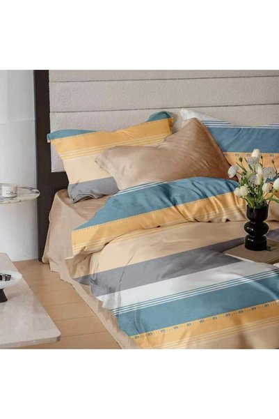 Ralex Pachet economic lenjerie pat dublu Finet 6 piese + 2 perne matlasate 50...