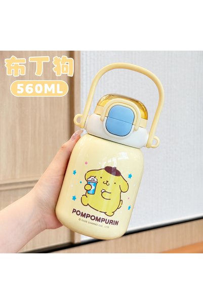 Generic Children's high-appearance stainless steel thermos cup, cute cartoon ...
