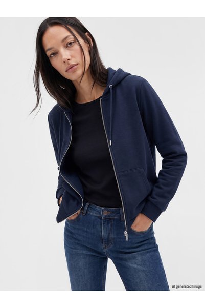 LC Waikiki Alita City Farkıyla Lcw Everyday Navy Blue 3 Thread Threaded Plain...