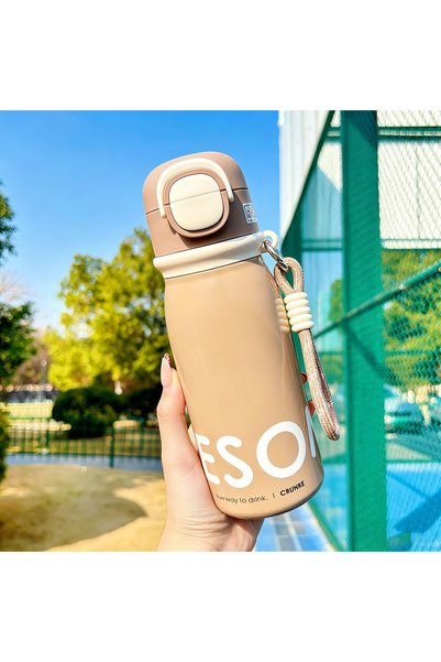Generic New Model Insulated Cup for Women, 316 Stainless Steel, with Letter S...
