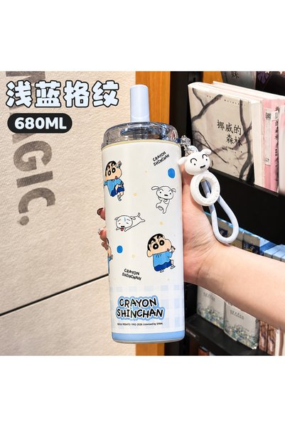 Generic cartoon cute insulated ice cup, high aesthetic appeal, portable deskt...