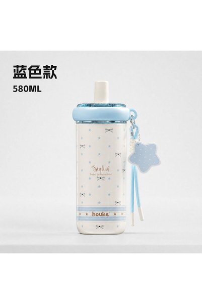 Generic Thermos Cup for Girls Cute Cartoon Handle Portable Large Capacity Sta...
