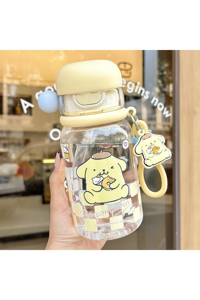 Generic Plastic Water Cup with High Aesthetic Value for Girls, Tritan Cartoon...