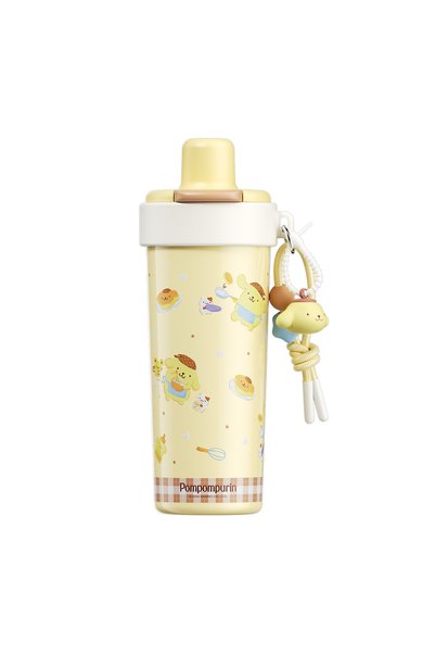 Generic children's thermos cup, high aesthetic appeal, cute cartoon design fo...