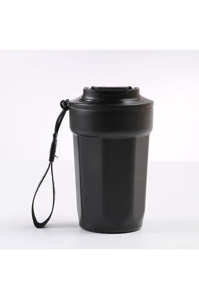Generic كوب قهوة أنيق بتصميم عصري، مصنوع من الفولاذ المقاوم للصدأ 316، بتصميم...