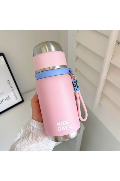 Generic Customized Thermos Cup with Silk Screen Printing on the Cup Body and ...