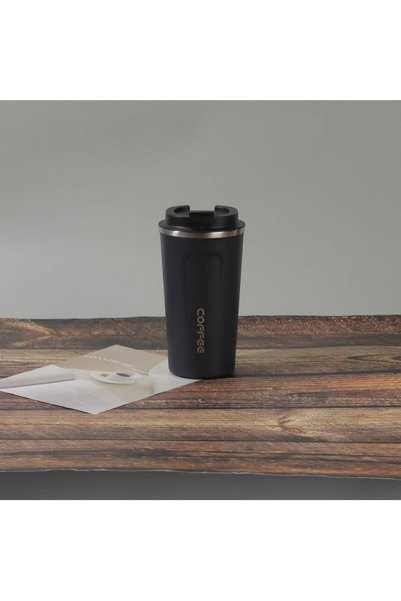 Generic Cross-Border Flip Coffee Cup 304 Stainless Steel Creative Car Water C...