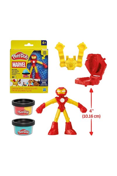 Hasbro Play-Doh Marvel: Железният човек - Изстрелвачка на снаряди (G3106)