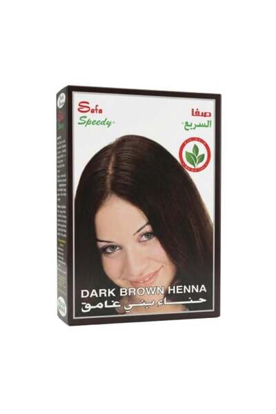 F05 Henna Dark Brown for Hair Dyeing from Saffa Speedy - 40 ml