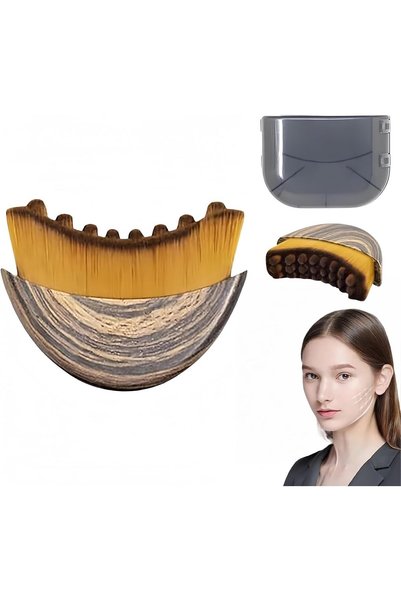 HaveLovely Lymphatic Drainage Face Brush, Ergonomic Facial Lymphatic Drainage...