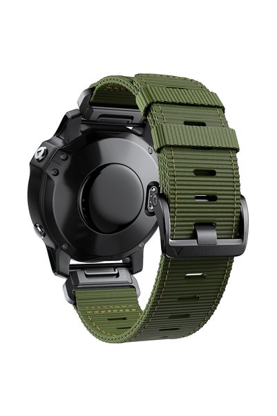 Choice QuickFit 26mm a-Green 22mm 26mm Soft Nylon QuickFit Strap For Garmin T...