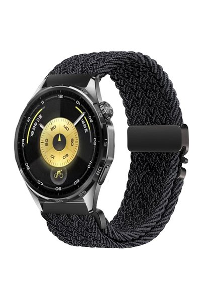 Choice Huawei GT6 Pro 46mm Graphite black Nylon Loop Strap for Huawei Watch 5...