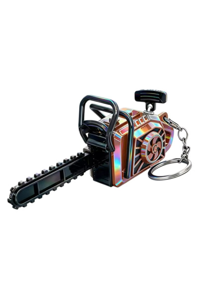 Choice Coffee FTCY Mini Chainsaw Model Key Rings Pendant Realistic Logging Sa...