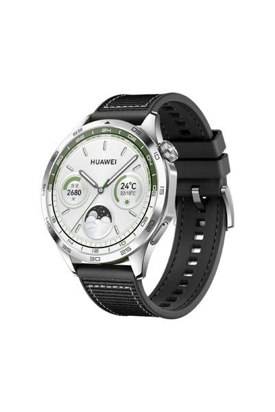 Choice black 22mm Woven Braid Belt Official Strap For Huawei Watch GT4 band W...