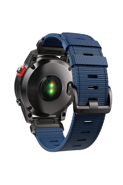 Choice QuickFit 26mm a-Blue 22mm 26mm Soft Nylon QuickFit Strap For Garmin Ta...