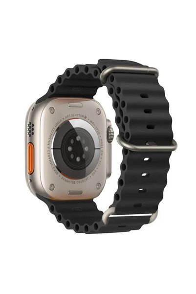 Choice S10-46 42 44 45 49mm 1 black Ocean strap For Apple Watch Ultra 2 Band ...