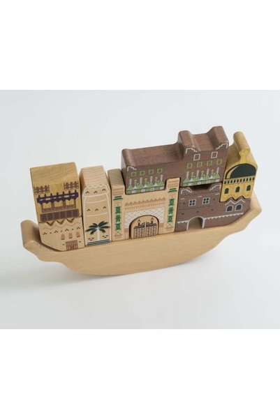 Other Traditional Architecture: Wooden Balancing and Assembling Game