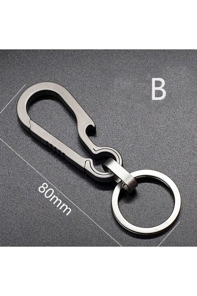 Choice B قطعة واحدة، حلقة تعليق خارجية للخصر، مشبك حلقي، مشبك تيتانيوم متعدد ...