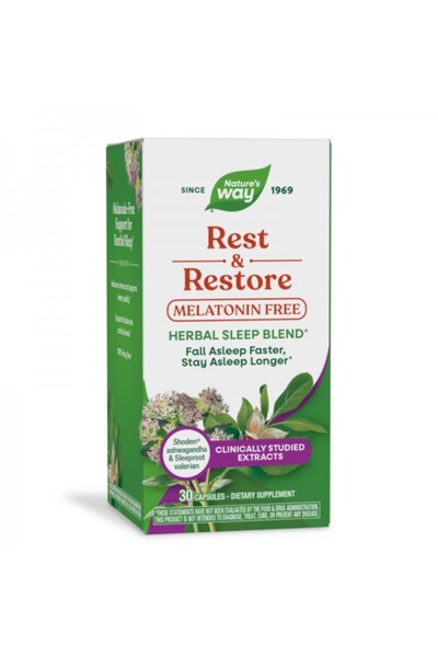 Nature's Way Supliment alimentar, produse, Rest & Restore – Formulă pe bază d...