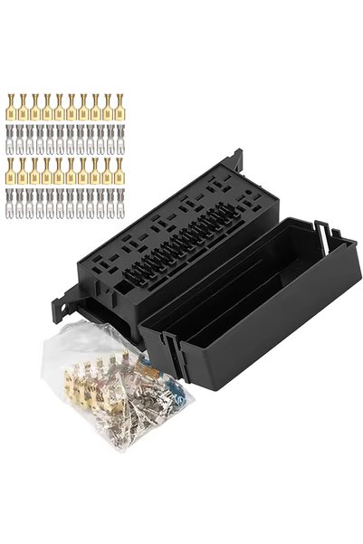 Choice E Relay Fuse Block with terminals,2/3/4/5 Slots Car Relay Box Circuit ...