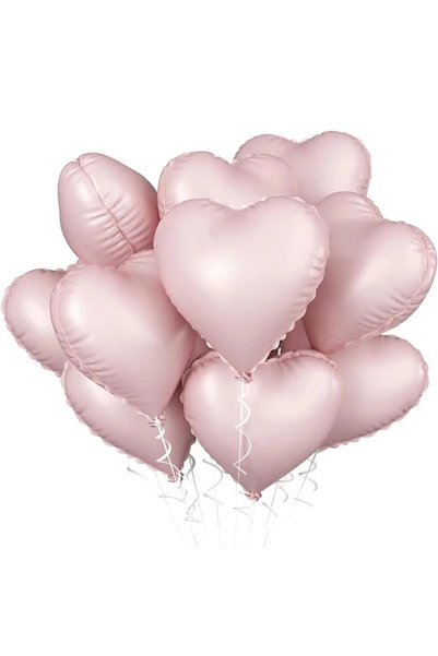 Choice 10Pcs BL40701-Pink 10/20PCS 18inch Candy Color Heart Foil Balloons Mat...