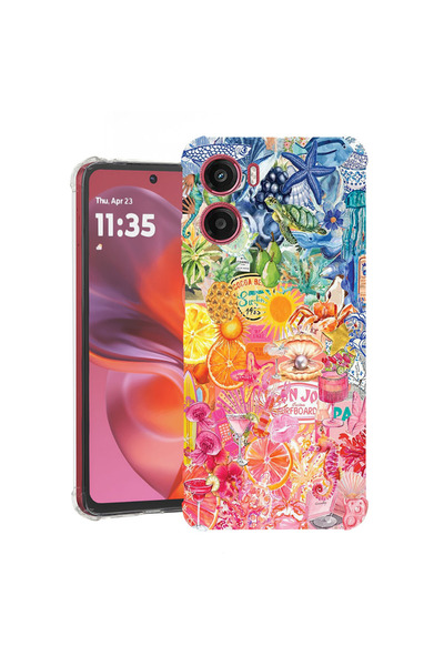 bestcase Husă Anti Shock Case For Motorola Moto G06 Power | Moto G06, Tropica...