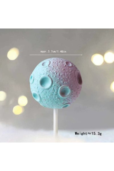 Choice 1pcs Astronaut Theme Cake Topper Planet Space Rocket Spaceship Star De...