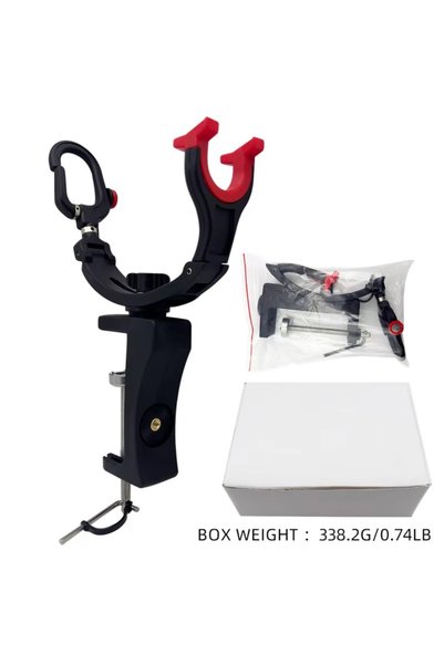 Choice Rod holder Plastic Boat Fishing Rod Holder Adjustable Double-Head Brid...