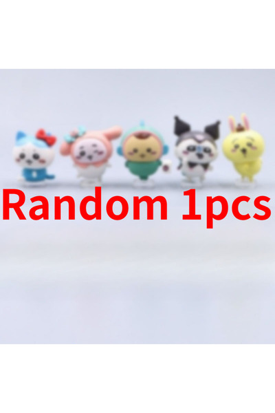 BANDAI Random 1pcs Trendy Hachiware Usagi Cartoon Doll Ornaments Car Interior...