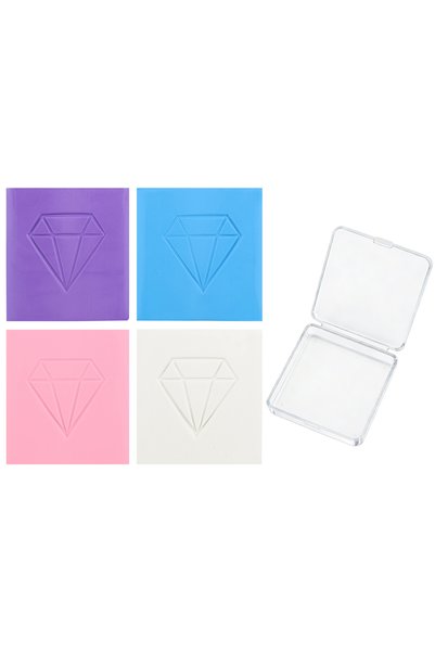 Choice Boxed 4pcs Mixed a large diamond painting clay, scented diamond painti...
