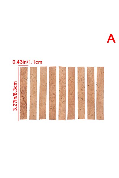 Choice A 10Pcs Clarinet Cork Saxophones Clarinet Neck Cork Joint Sheets for S...