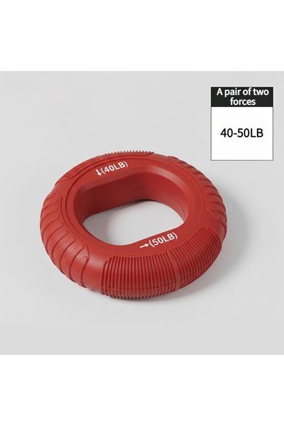 Choice Red Silicone Grip Ball Hand Strength Grip Ring Rehabilitation Training...