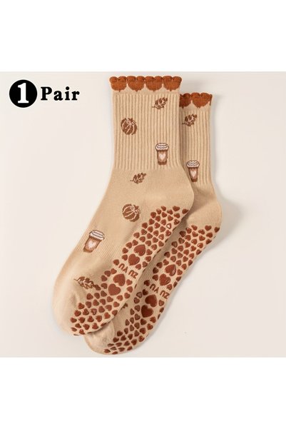 Choice zong Women's Professional Anti Slip Yoga Socks, Sports Tube Socks with...