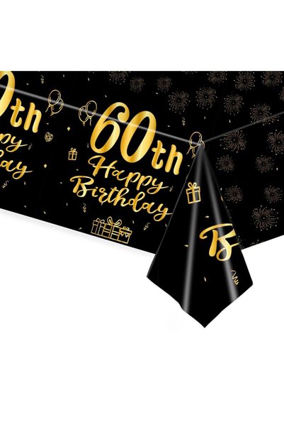 Choice Black Gold-60 1Pc Black Gold 18Th 21St 30Th 40Th 50Th 60Th 70Th Birthd...