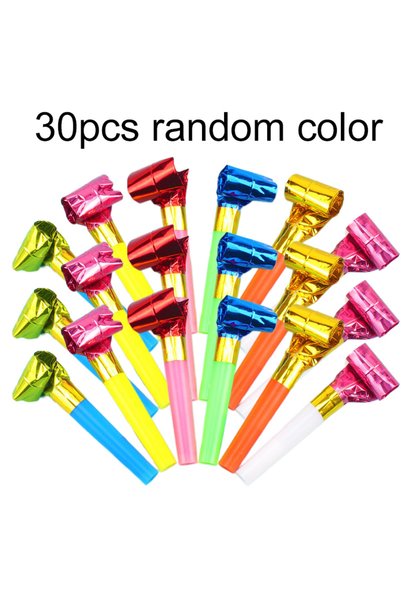 Choice 30pcs 20/30/60/120pcs Blowing Telescopic Whistle Plastic Party Noise G...
