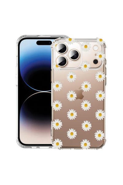 bestcase Husă Anti Shock Case For Apple iPhone 18 Pro | iPhone 17 Pro, Daisy,...