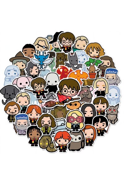 Choice 50pcs Stickers Academy Magics Birthday Party Decoration Harries Boy Ba...