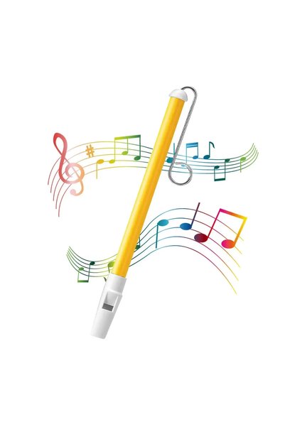 Choice YELLOW 1PC Musical Instrument Slide Whistle Toy Blowing Flute Children...