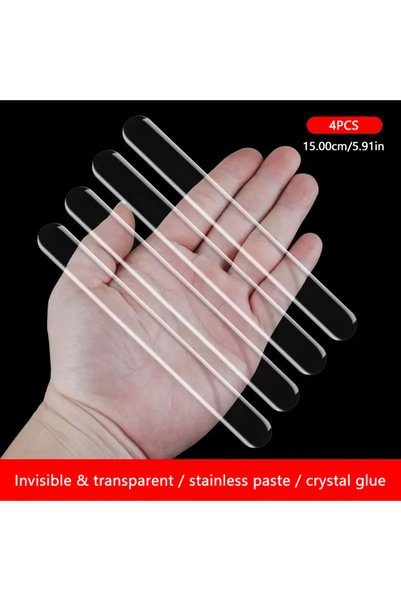Choice transparent 4pcs SEAMETAL 4PCS Car Door Anti-Collision Strip Universal...