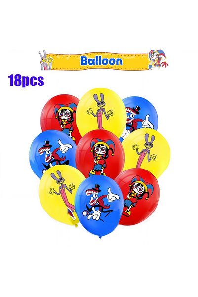 Choice 18pcs Balloons Amazing Tableware Birthday Party Decoration Digitaled C...