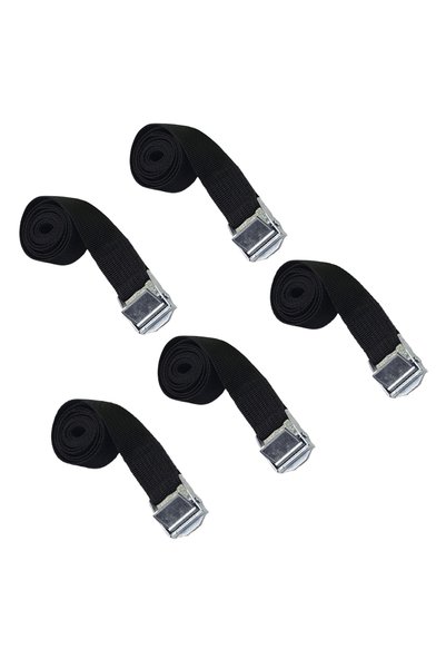 Choice 5PC 1M Black 5/10 Pcs 1M Buckle Tie-Down Belt Cargo Straps For Car Mot...