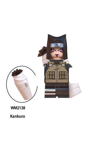BANDAI 24 Naruto Jiraiya Gaara Sasuke Uchiha Obito Itachi Mardara Kakashi Ani...